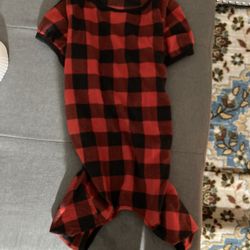 Dog Pajama Size L 