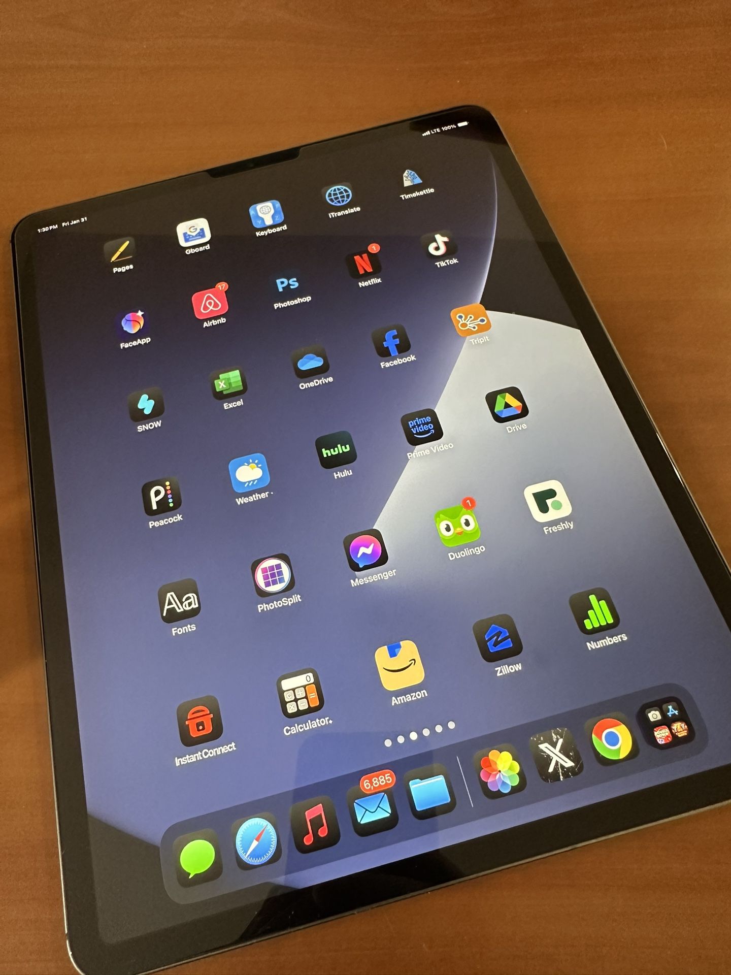 iPad Pro 12.9-inch (4th Gen) – 512GB | Includes TikTok App