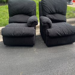 Free Reclining Couch 