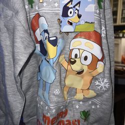 Xs Christmas Bluey Sweater