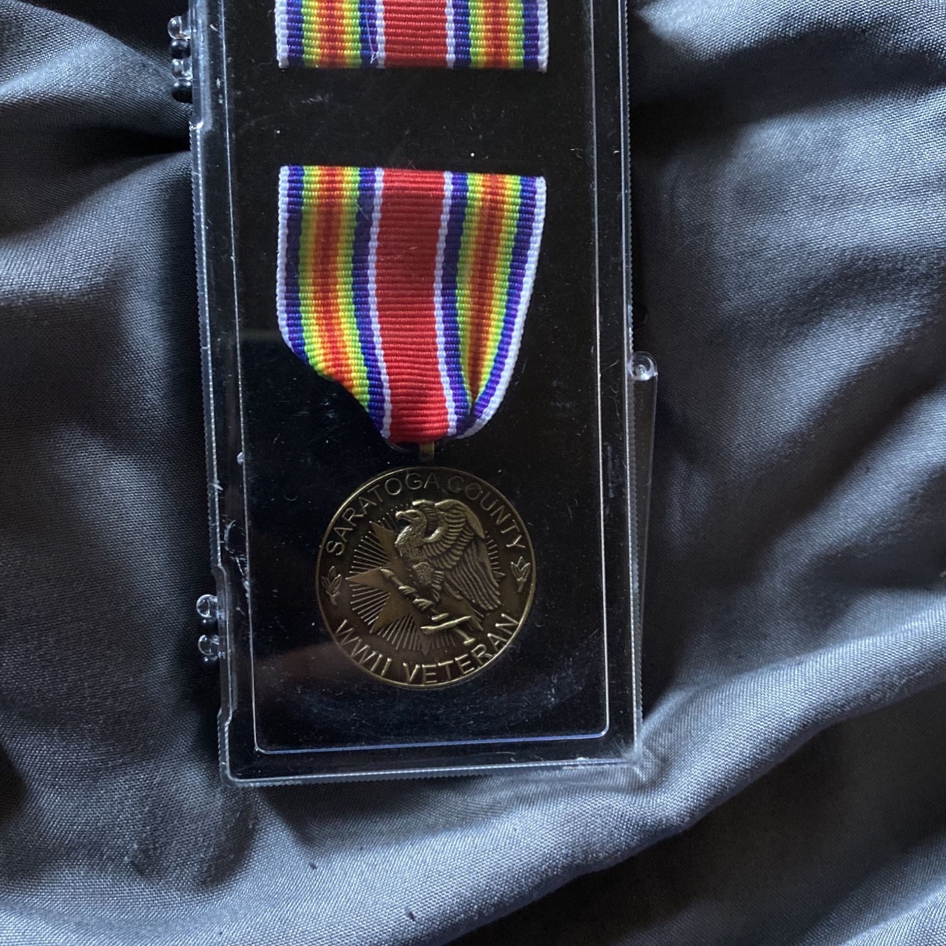 1791 Saratoga County WW11 Veterans Medal