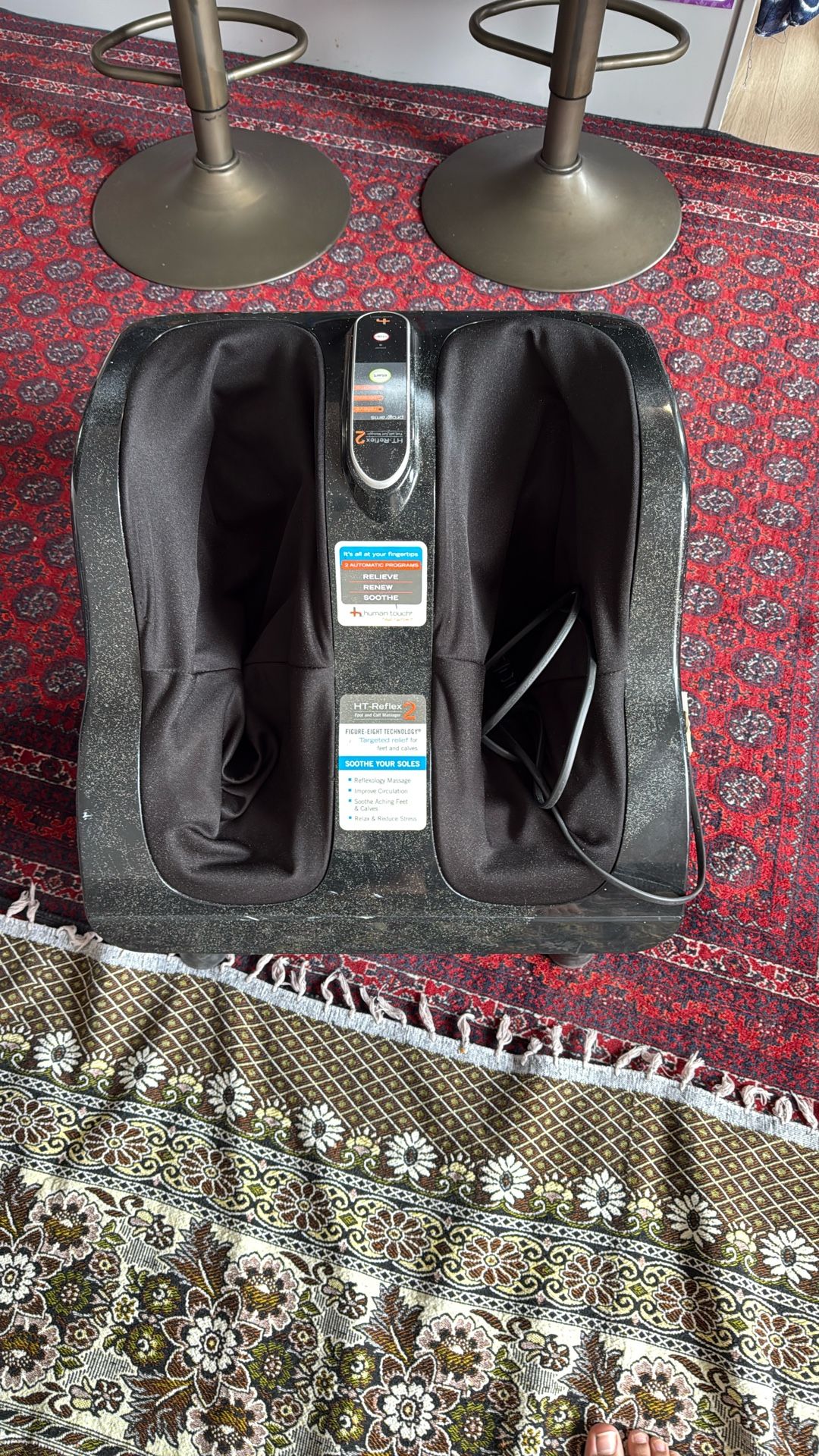 HT-Reflex 2 Foot and calf massager. No shipping only pickup