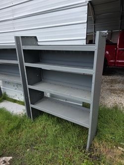 Van shelves transit shelves