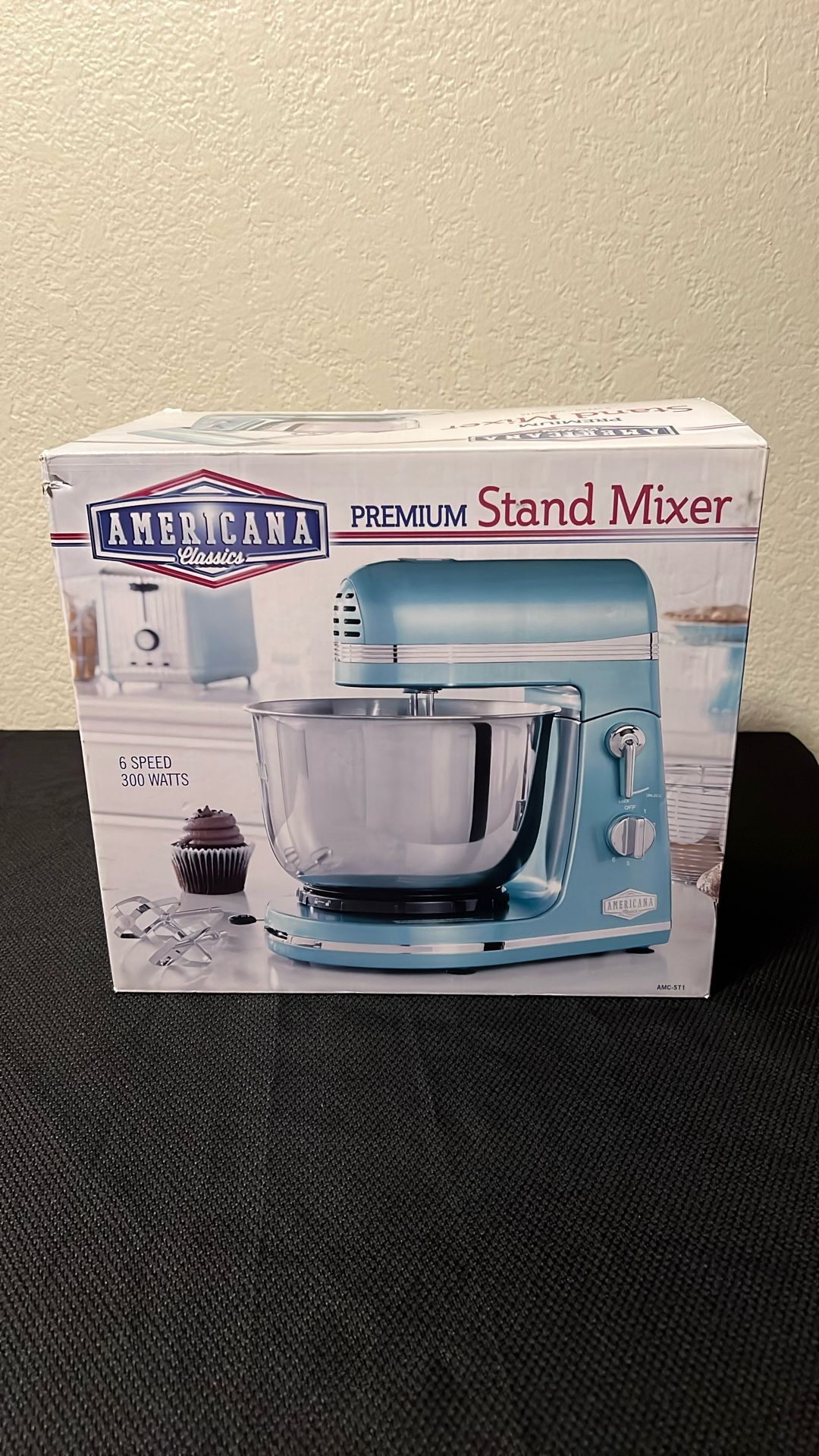 Premium Stand Mixer, 6 Speed, 300 Watts