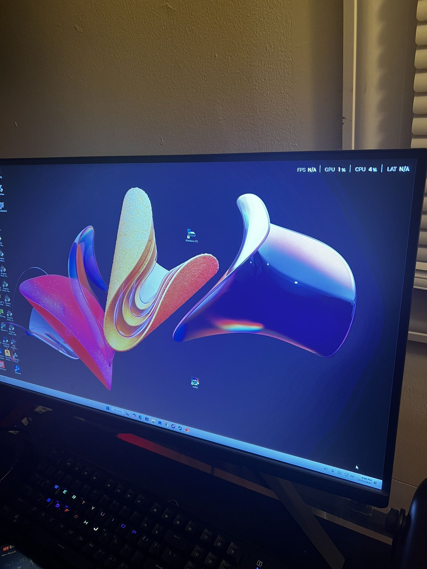 ASUS Republic of Gamers Swift PG27AQN 27" 1440p HDR 360 Hz Gaming Monitor