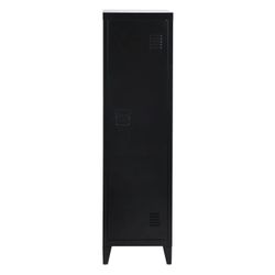 Councilbluffs Free Stand Full Metal Locker – Industrial Tall Storage Cabinet for Bedroom or Office