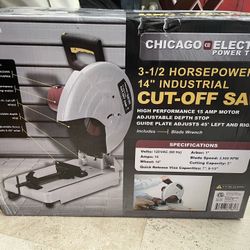 Cut Off Saw 3-1/2 Horsepower