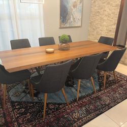 9-piece modern Dining Set 