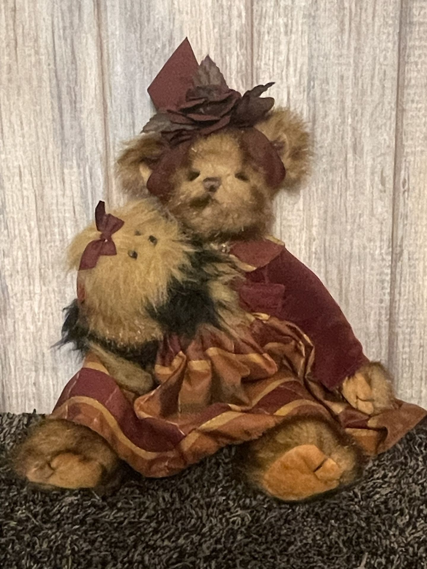Vintage Keri & Teri Teddy Bear Set – Retired Collectible