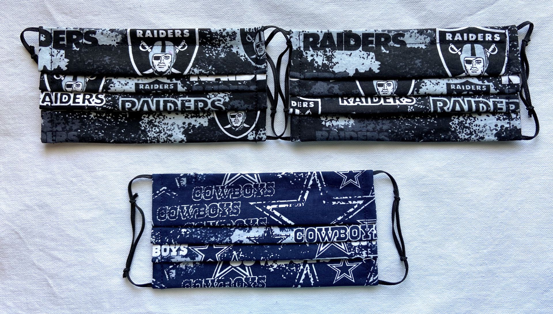 Raiders and Cowboys Available