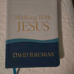 New David Jeremiah Walking With Jesus Daily Leatherbound Daily Devotional