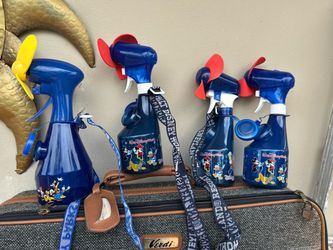 Walt Disney World Misting Fan Spray Bottles – Set of 4