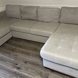 Storage Chaise Sofa Bed