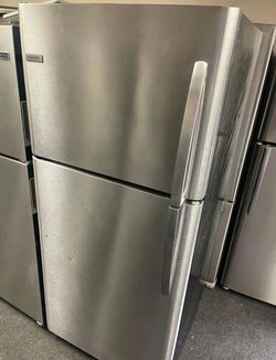 Top Mount Fridge Stainless Frigidaire Energy Efficient