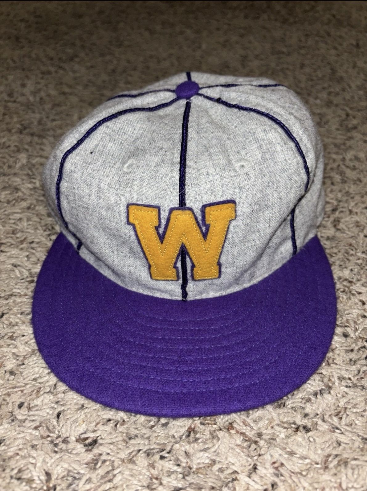 Ebbets Field Flannels Collegiate University Of Washington Hat
