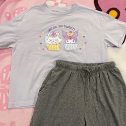 Sanrio Uniqlo + Sweatpants Bundle - Size: 10/12
