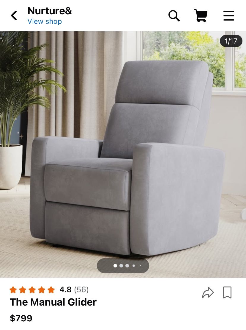 Baby Glider And recliner