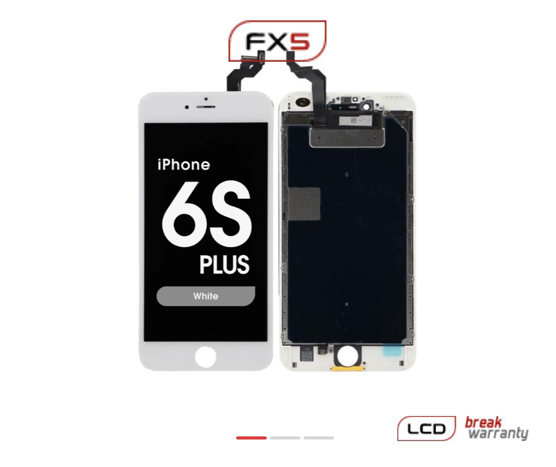 FX5 - AFTERMARKET LCD SCREEN AND DIGITIZER ASSEMBLY FOR IPHONE 6S PLUS (WHITE)
