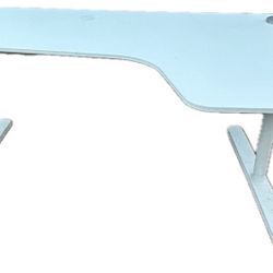 63″ x 43″ Ikea Bekant White Corner L-Desk