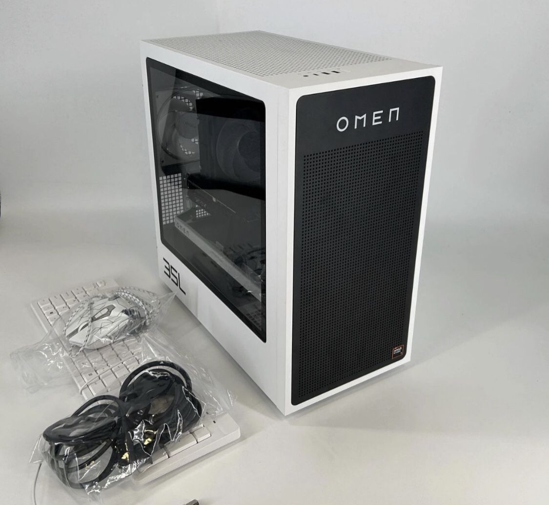 HP Omen 35L gaming desktop Ryzen 5 8400F 16gb DDR5 memory RTX 5060 1Tb