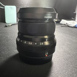 Fujifilm 23mm F2.0 With B&W Filter Made In Japan