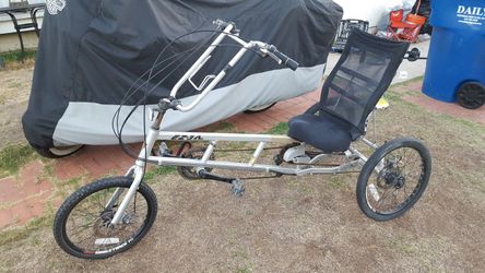 Trike bike disk brakes