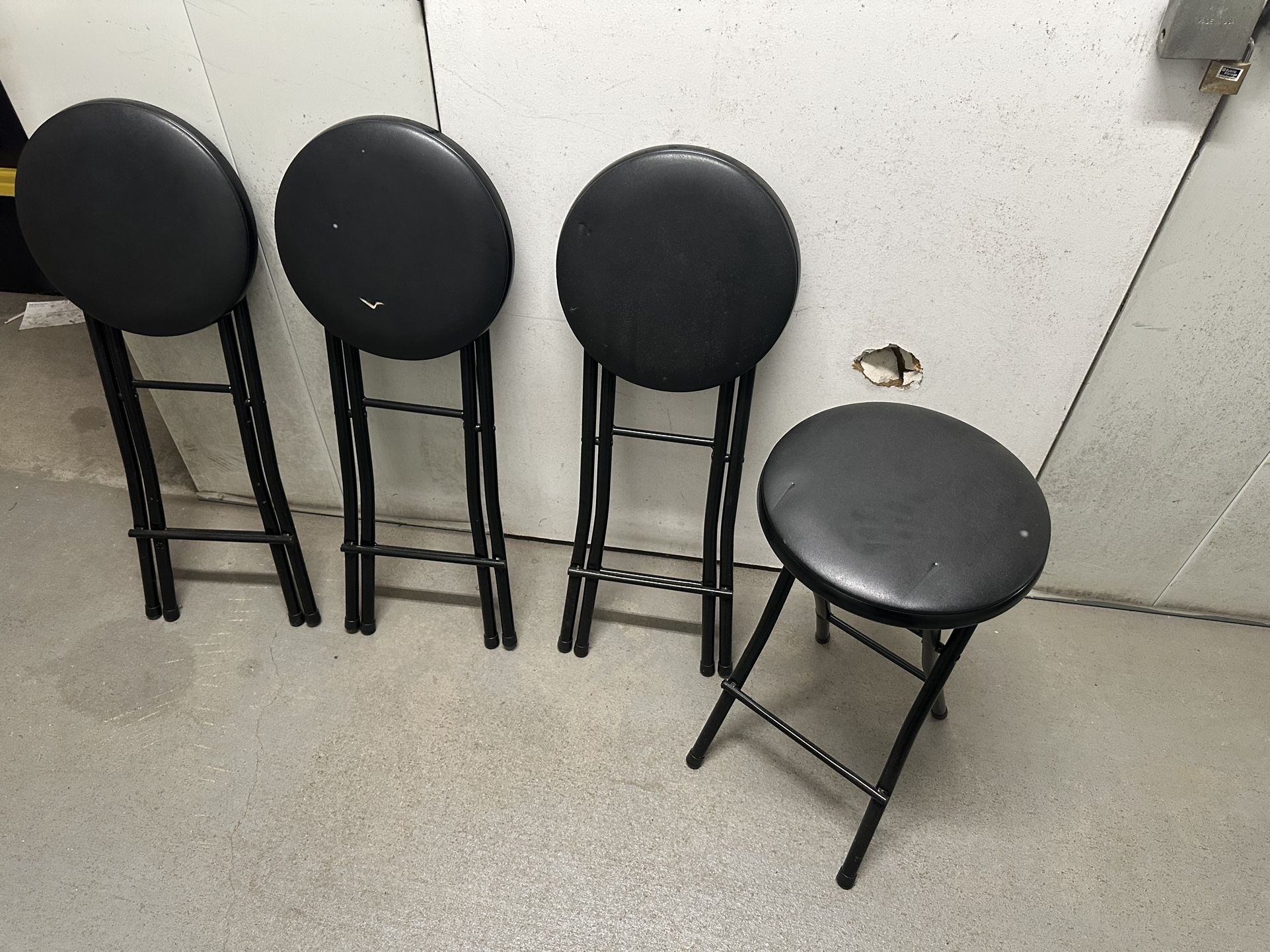 Folding Stool Black