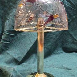 Partylite Calypso Mosaic Lamp And Utility Candles