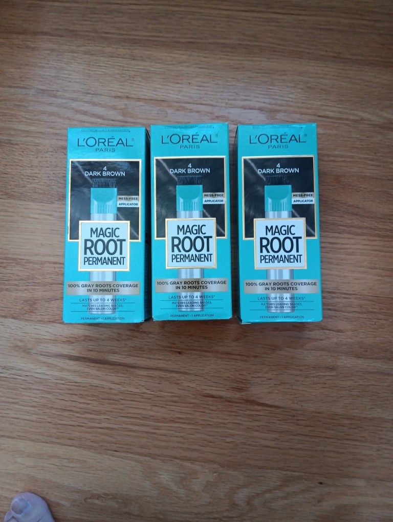 3 For $12 Hair Dyes #4 Dark Brown