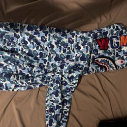 Blue Bape Hoodie