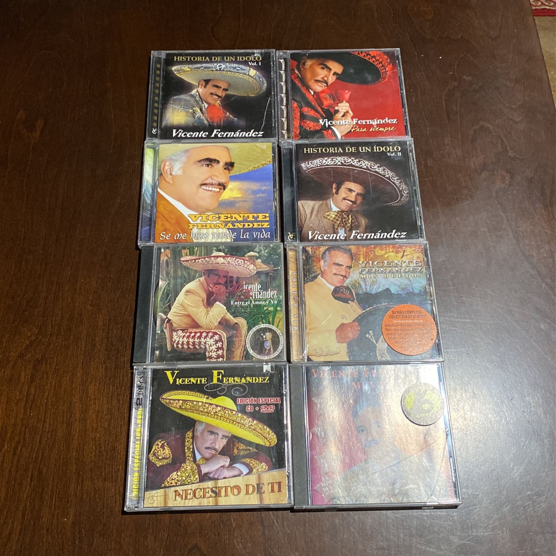 Vicente Fernandez CD’s