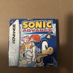 Sonic advance Gameboy Advance