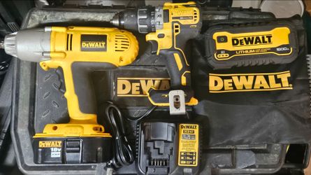 DeWalt Power Tool Lot with Charger and Battery