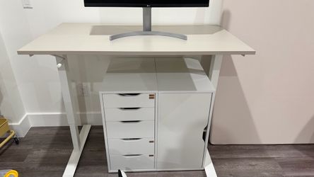 Height Adjustable Desk from IKEA