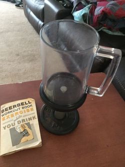 Beerbell workout mug