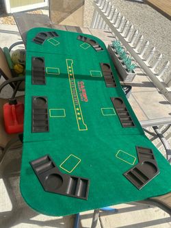 Poker table