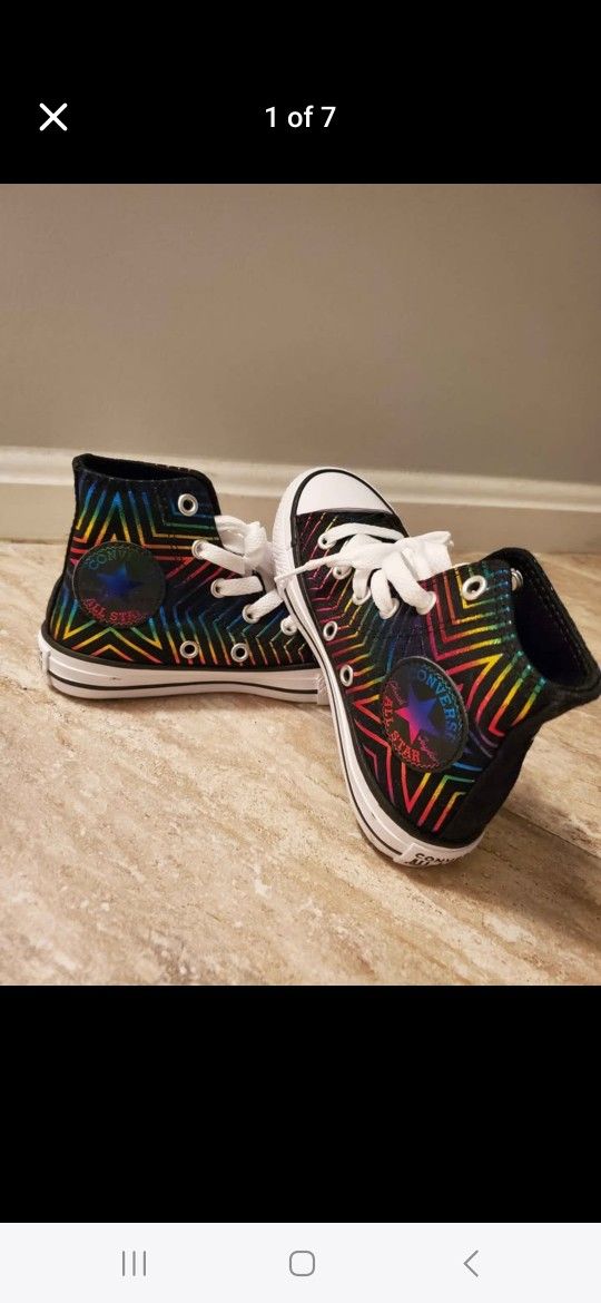 Rainbow Star Kids 11 Converse