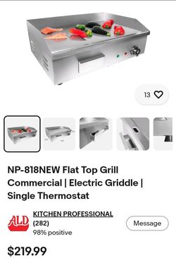countertop electric griddle.