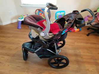 Stroller with car seat