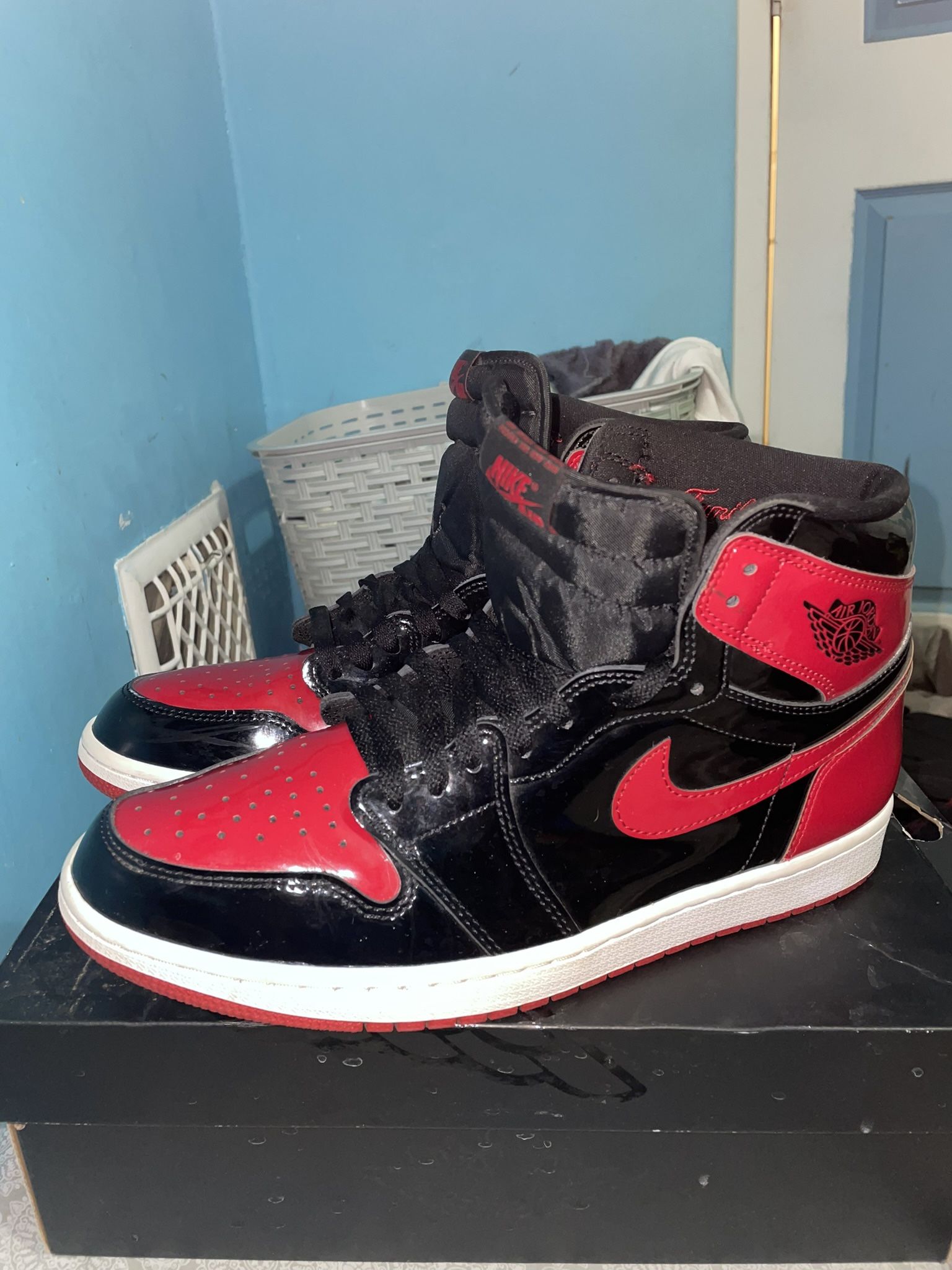Jordan 1 Patent Bred Size 12