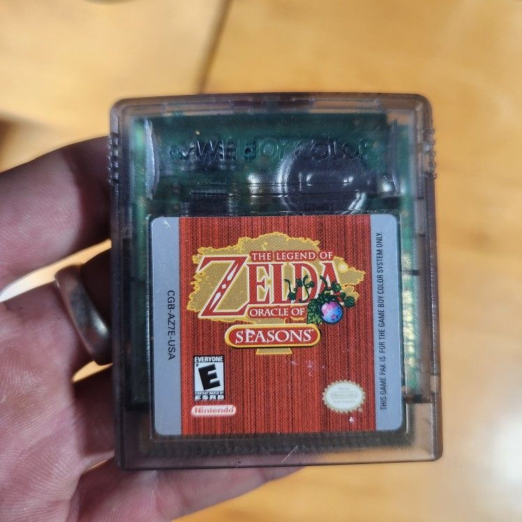 Zelda Oracle Of SEASONS Gameboy COLOR