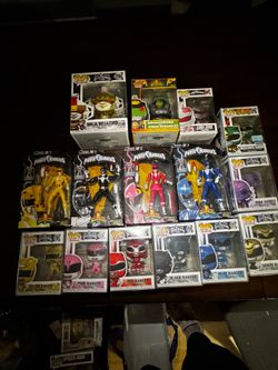 Power Ranger figures
