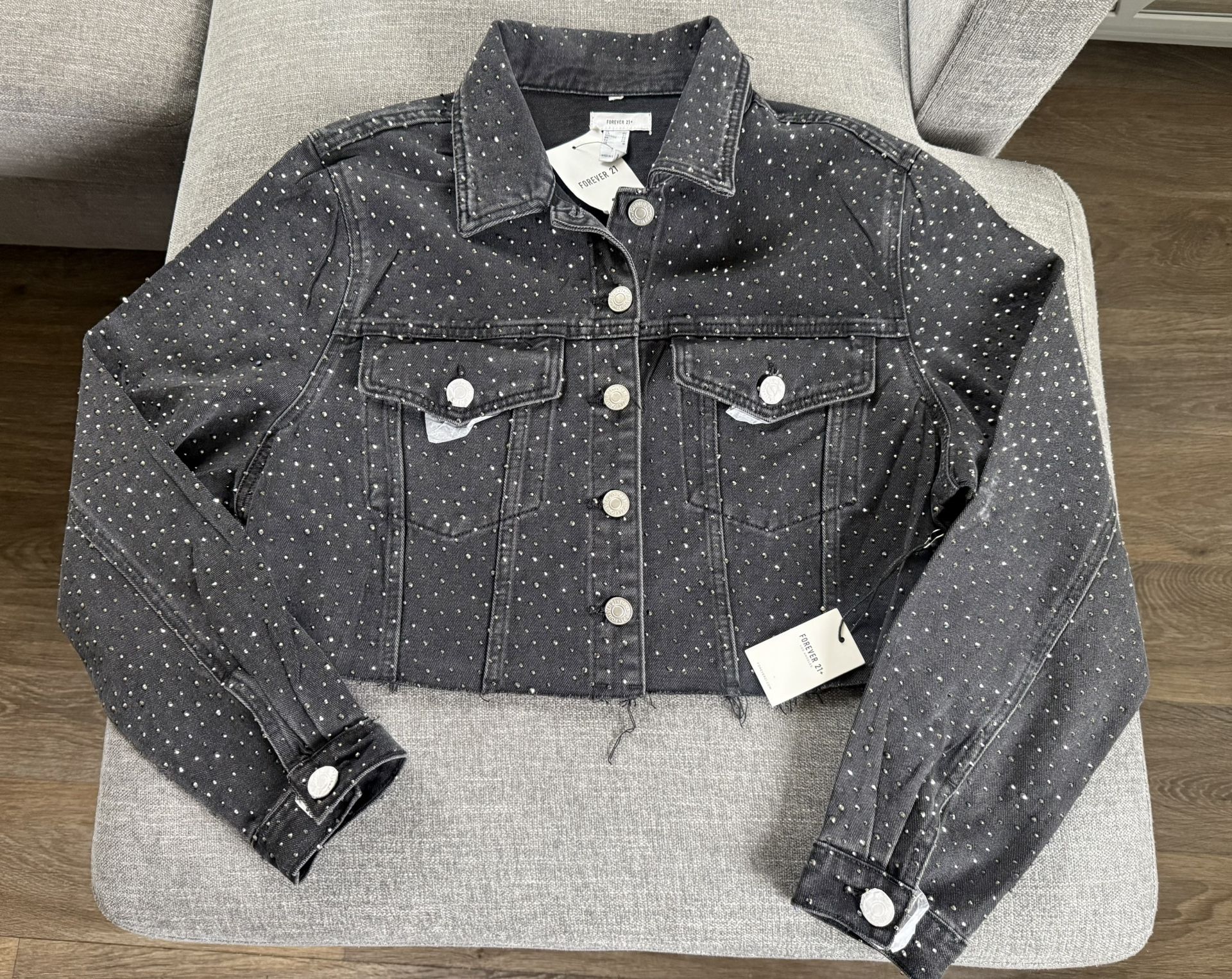 Cropped Denim Jacket