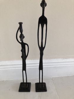 African Iron Statues 2 