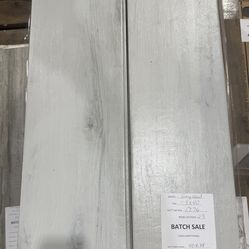 Grey Wood 8” x 40” flooring tile $1.49 s/f