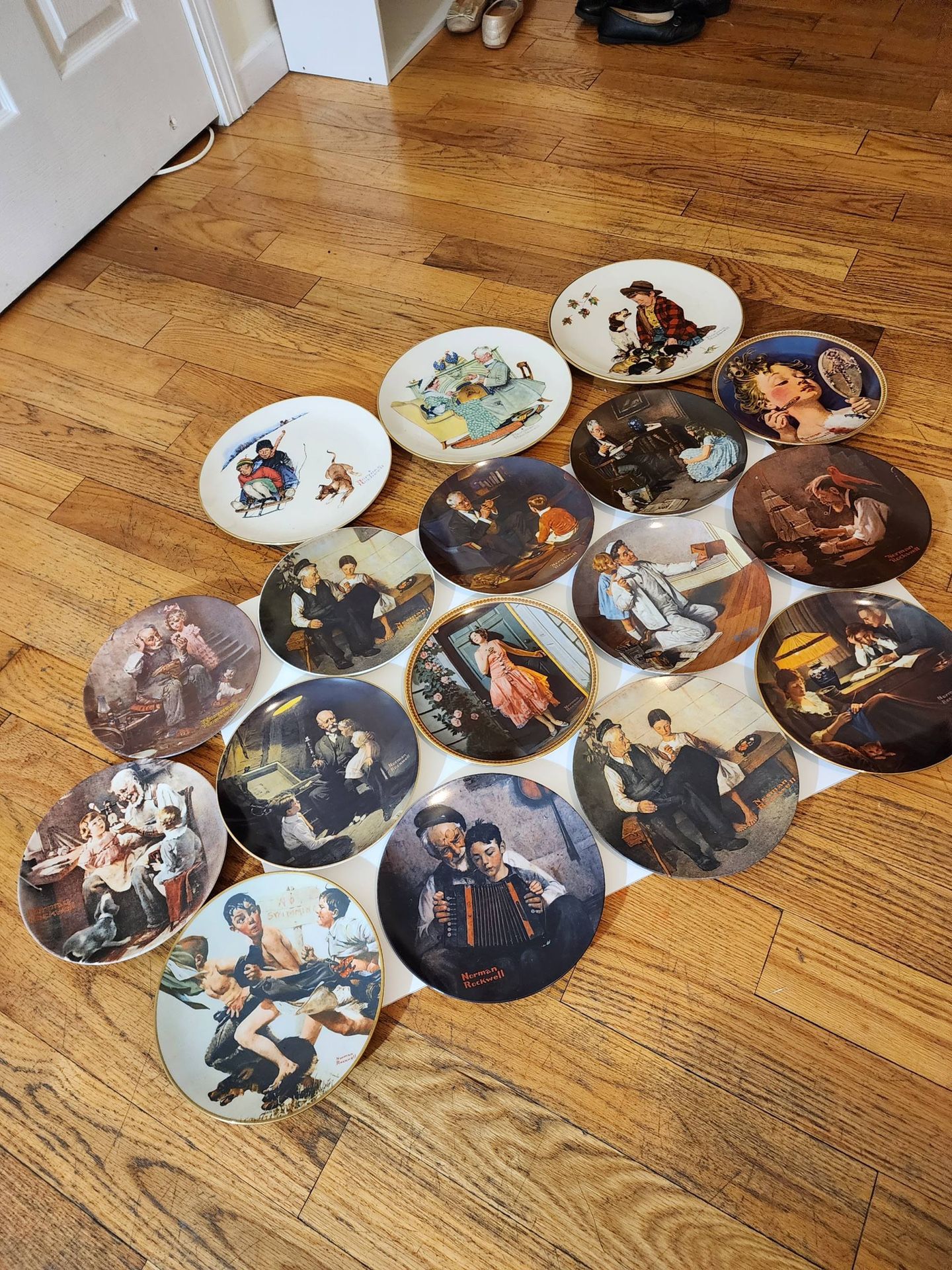Norman Rockwell Collectibles Plates