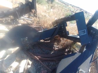 Stump grinder for skid steer bobcat