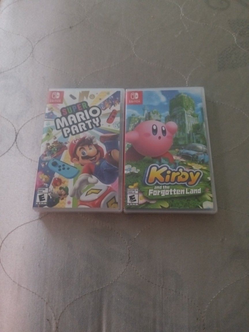 Super Mario Party And Kirby (New) 70 For Both 