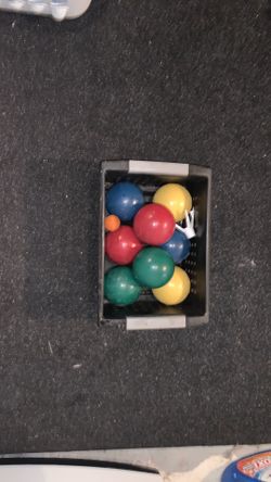 Bocce ball set
