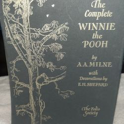 The Complete Winnie The Pooh (3 Books) Folio Society 